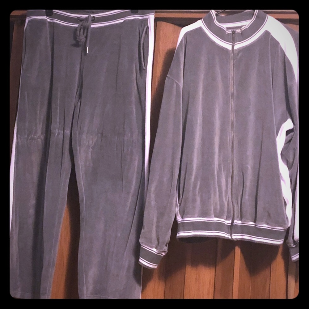 Velour suit